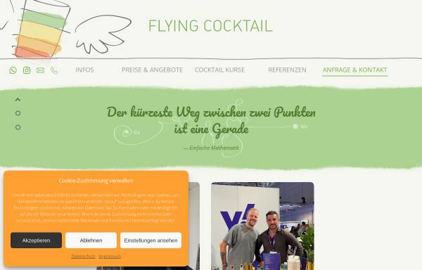 Vorschau von flying-cocktail.de, Flying Cocktail