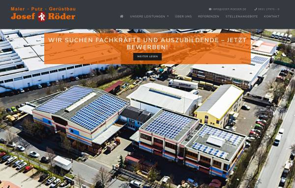 Vorschau von www.josef-roeder.de, Josef Röder GmbH & Co. KG