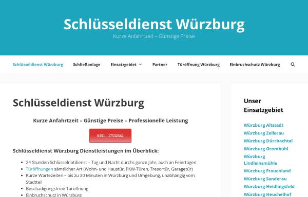 Vorschau von xn--schlsseldienst-wrzburg-vlcm.de, Schlüsseldienst Würzburg Plattek