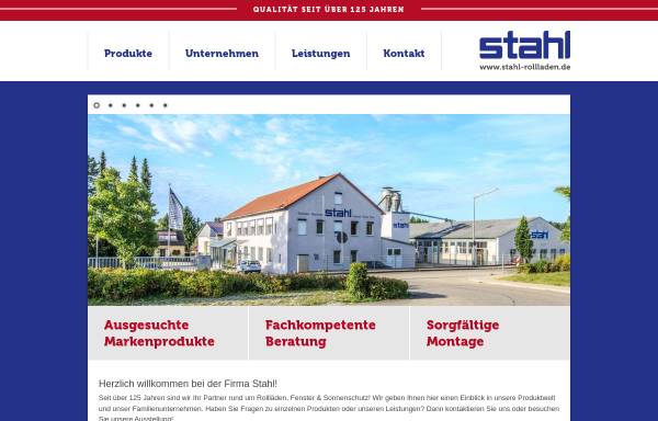 Vorschau von www.stahl-rollladen.de, Jakob Stahl GmbH & Co. KG