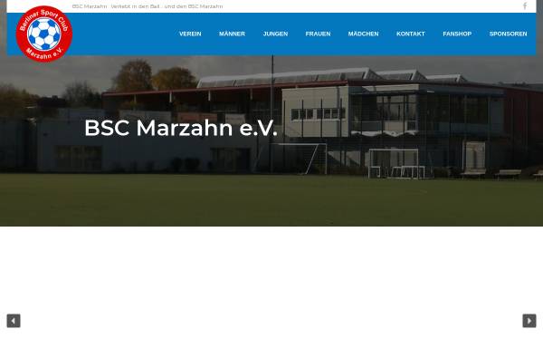 Vorschau von www.bscmarzahn.com, BSC Marzahn e.V.