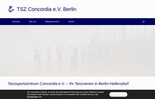 Vorschau von www.tszconcordia.de, TSZ Concordia e. V.