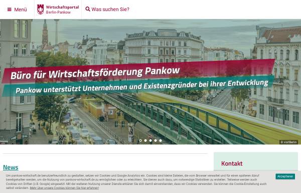 Pankow-Wirtschaft - Bezirksamt Pankow von Berlin