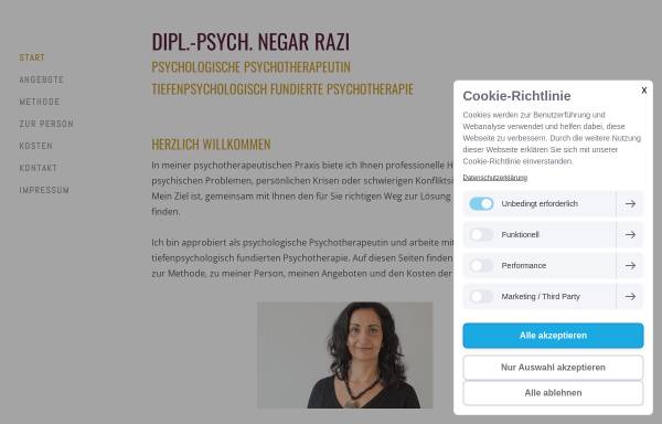 Praxis für Psychotherapie Negar Razi