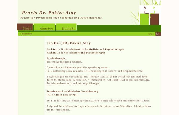 Vorschau von praxis-dr-pakize-atay.de, Praxis Dr. Pakize Atay