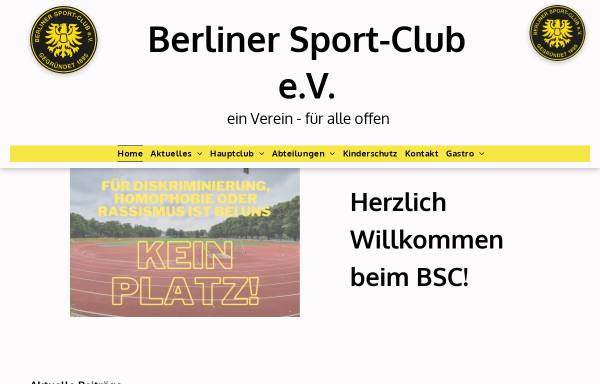 Vorschau von www.berlinersportclub.de, Berliner Sport-Club e.V. Badminton