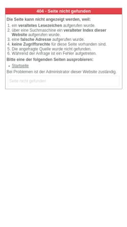 Vorschau der mobilen Webseite bex.de, BEX Sightseeing