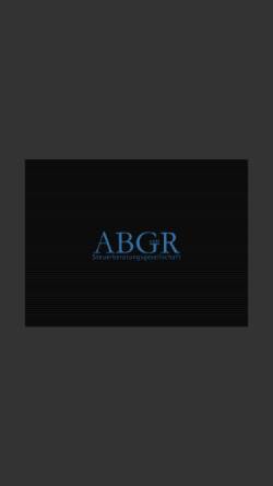 Vorschau der mobilen Webseite www.abgr.de, ABGR Steuerberatungs GmbH
