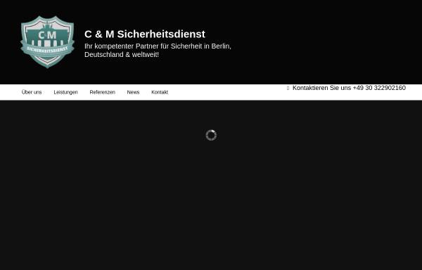 Vorschau von www.cm-sicherheitsdienst.de, C&M Sicherheitsdienst, Christian Meyer