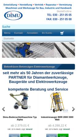 Dimu GmbH - Diamant und Elektrowerkzeuge