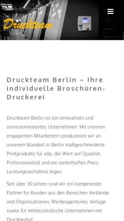 Vorschau der mobilen Webseite www.schwabendruck.de, Schwabendruck - Martin Dasch