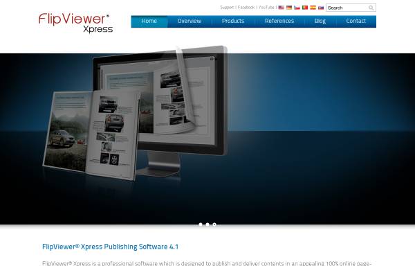 Flip Viewer Express, E-Book Systems Europe