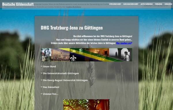 Vorschau von www.trutzburg-jena.de, DHG Trutzburg-Jena zu Göttingen