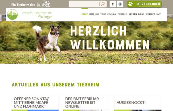 Vorschau von www.tierschutz-bmt-bw.de, Bund gegen Missbrauch der Tiere Landesverband Baden-Württemberg