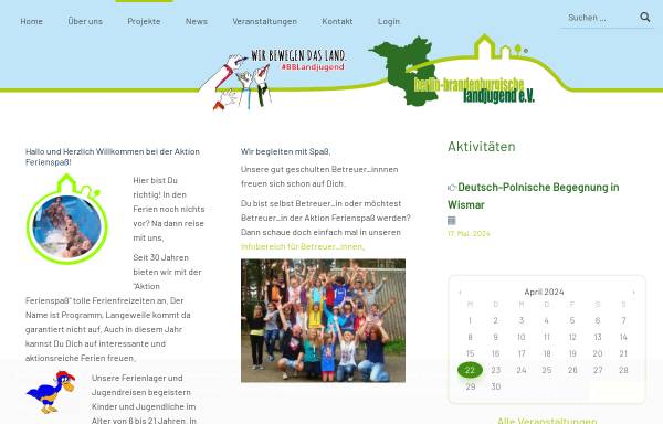 Vorschau von www.aktion-ferienspass.de, Aktion Ferienspass