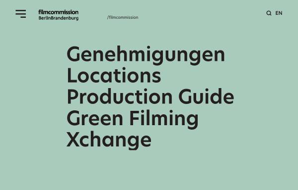Berlin Brandenburg Film Commission -Medienboard Berlin - Brandenburg GmbH