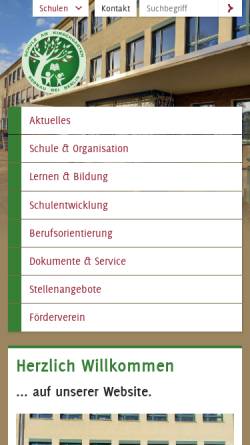 Vorschau der mobilen Webseite www.oberschule-rollberg.de, Oberschule am Rollberg