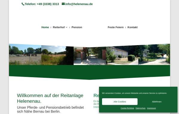 Vorschau von www.helenenau.de, Reiterhof Helenenau GmbH
