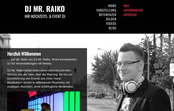 Vorschau von www.dj-raiko.de, DJ Raiko