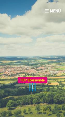 Vorschau der mobilen Webseite www.fdp-eberswalde.de, FDP Eberswalde