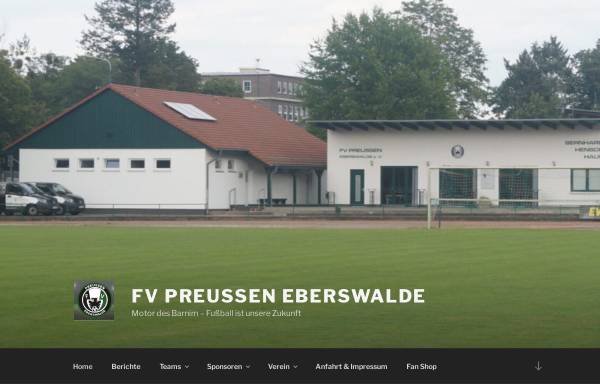 Vorschau von fvpreussen-eberswalde.de, FV Preussen Eberswalde e.V.