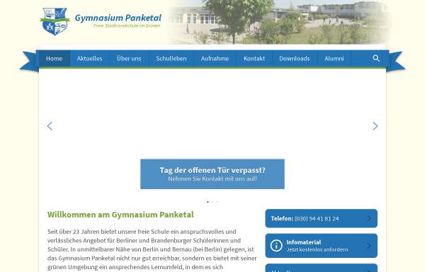Vorschau von gymnasium-panketal.de, Gymnasium Panketal