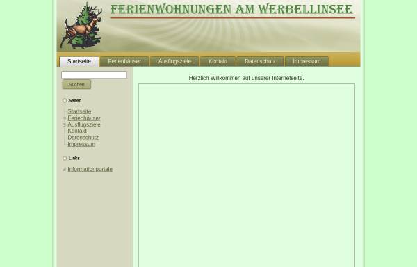 Vorschau von www.werbellinsee-fewo.de, Ferienwohnungen am Werbellinsee - Mario Dräger