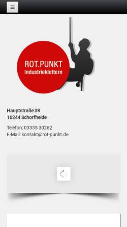 Vorschau der mobilen Webseite www.rot-punkt.de, Andreas Poppe, Rot.Punkt