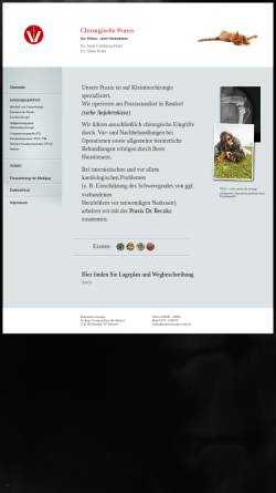 Vorschau der mobilen Webseite www.kleintierchirurgie-mobil.de, Mobile Ambulante Chirurgie - Dr. Antje Grünberg-Klein