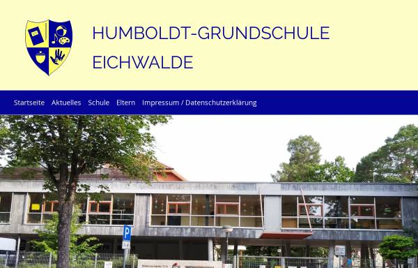 Vorschau von www.grundschule-eichwalde.de, Humboldt Grundschule Eichwalde