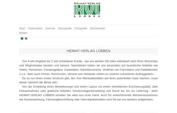 Vorschau von www.heimat-verlag-luebben.de, Heimatverlag Lübben