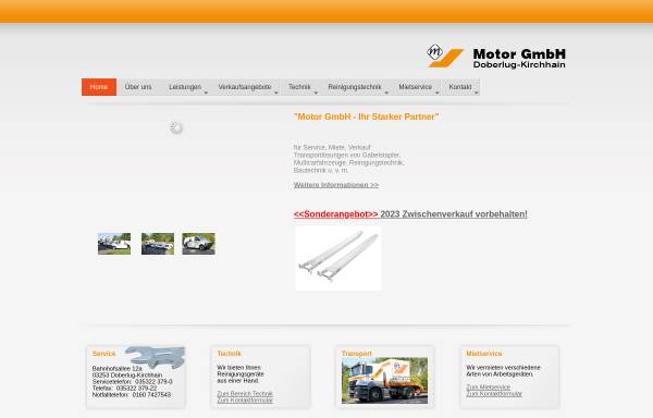 Vorschau von www.motor-gmbh.de, Motor GmbH