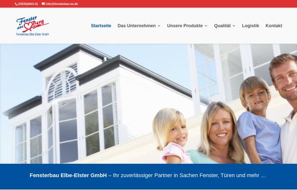 Vorschau von fensterbau-ee.de, Fensterbau Elbe Elster GmbH