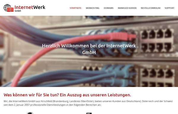 Vorschau von www.internetwerk.de, InternetWerk GmbH