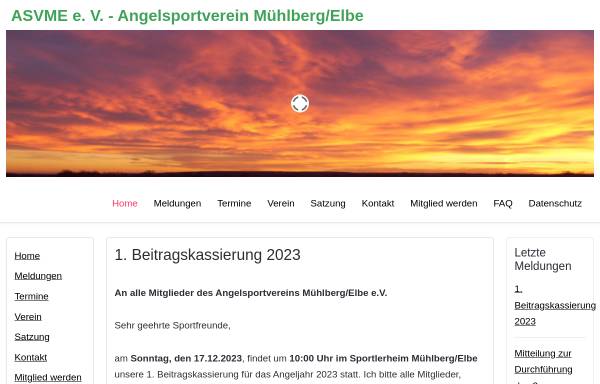 Vorschau von angelsportverein-muehlberg-elbe.de, Angelsportverein Mühlberg/Elbe e.V.