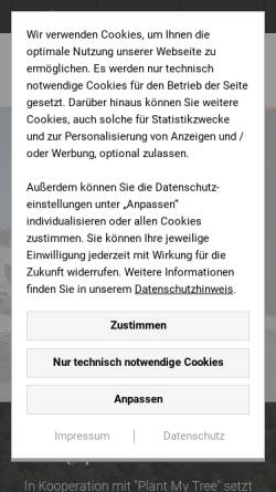 Vorschau der mobilen Webseite www.kuechentreff-leue.de, KüchenTreff Leue