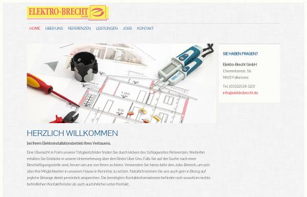 Vorschau von www.elektrobrecht.de, Elektro Brecht GmbH