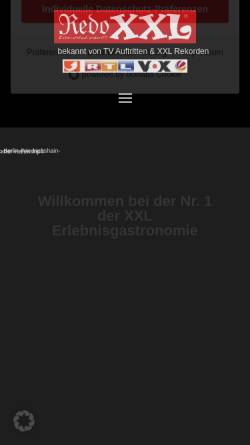 Vorschau der mobilen Webseite redoxxl.de, Redo XXL Ketzin GmbH