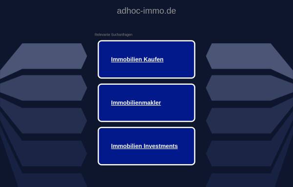 Adhoc Immobilien Berlin Gmbh & Co KG