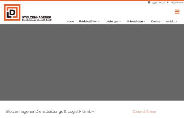 Vorschau von www.sdl-bb.de, Stolzenhagener Dienstleistungs- und Logistik GmbH