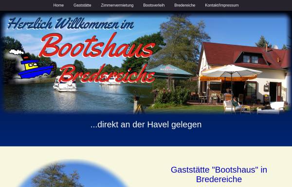 Vorschau von www.bootshaus-bandelow.de, Bootshaus Bandelow - Inh. Fred Bandelow