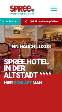 Vorschau der mobilen Webseite www.hotel-ebusch.de, Hotel Ebusch