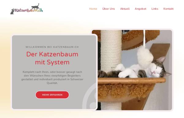 Vorschau von www.katzenbaum.ch, Bürgmann Katzenbäume