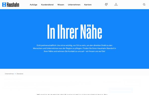 Vorschau von www.haushahn.de, Radtke Buder Aufzüge