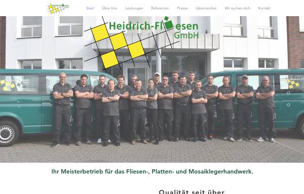 Vorschau von www.heidrich-fliesen.de, Heidrich Fliesen GmbH