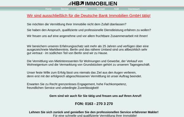 Vorschau von www.hb-immobilien.de, HB-Immobilien