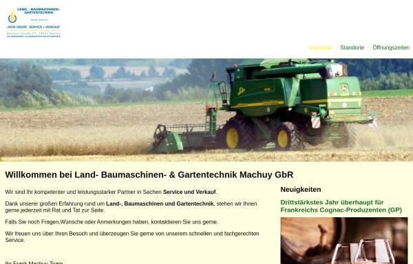 Land- & Baumaschinen Rep. Fa. Machuy
