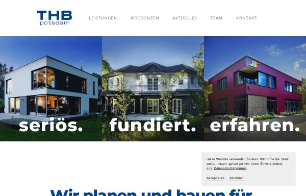 Vorschau von www.1a-thb.de, THB-Projektierungs GmbH