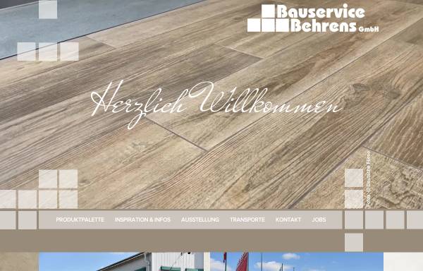 Vorschau von www.bauservice-behrens.de, Bauservice Behrens GmbH
