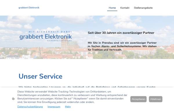 Vorschau von www.grabbert-elektronik.de, Grabbert Elektronik GmbH